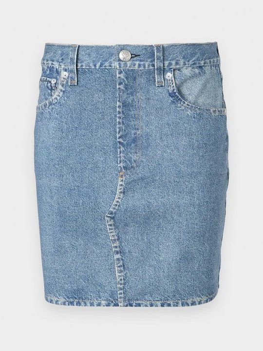 Zdjęcie produktu Spódnica mini rag & bone niebieski denim