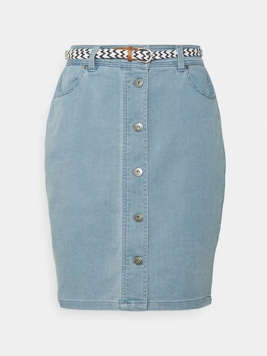Zdjęcie produktu Spódnica mini Ragwear jasnoniebieski denim
