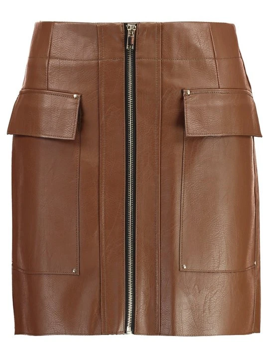Zdjęcie produktu Spódnica mini River Island jasnobrązowy