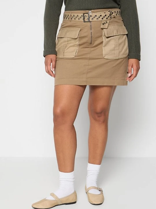 Zdjęcie produktu Spódnica mini Scotch & Soda khaki