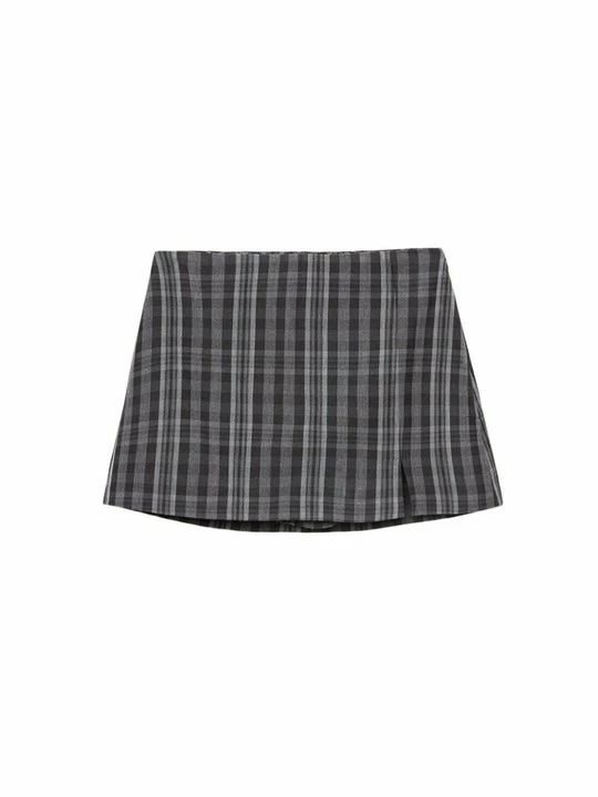 Zdjęcie produktu Spódnica mini Stradivarius ciemnoszary