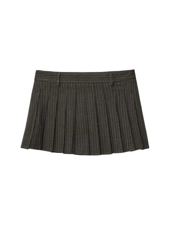 Zdjęcie produktu Spódnica mini Stradivarius brązowy