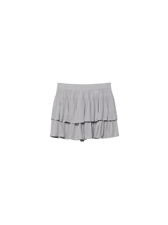Zdjęcie produktu Spódnica mini Stradivarius jasnoszary