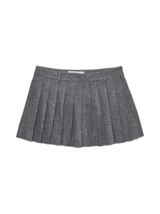 Zdjęcie produktu Spódnica mini Stradivarius ciemnoszary