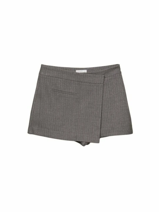 Zdjęcie produktu Spódnica mini Stradivarius ciemnoszary