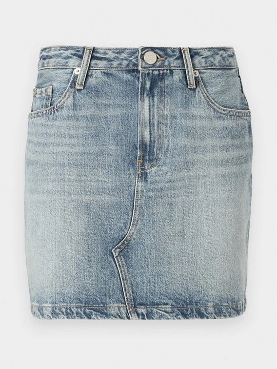 Zdjęcie produktu Spódnica mini Tommy Hilfiger niebieski denim