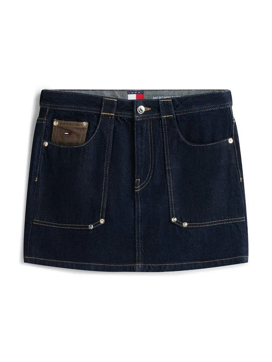 Zdjęcie produktu Spódnica mini Tommy Jeans ciemnoniebieski
