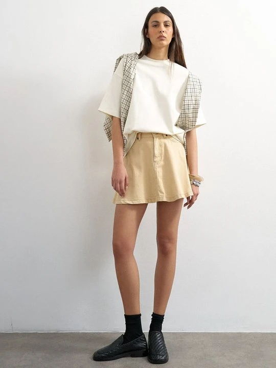 Zdjęcie produktu Spódnica mini Topshop żółty