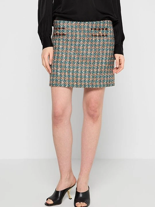 Zdjęcie produktu Spódnica mini TWINSET zielony