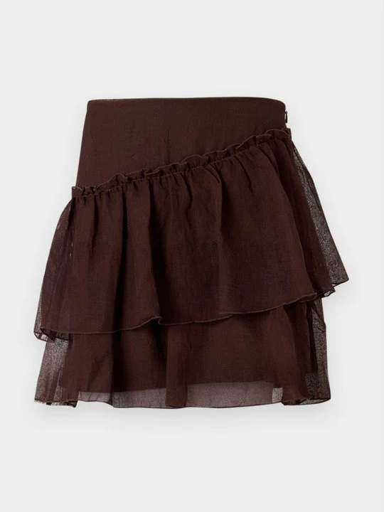 Zdjęcie produktu Spódnica mini Vero Moda brązowy