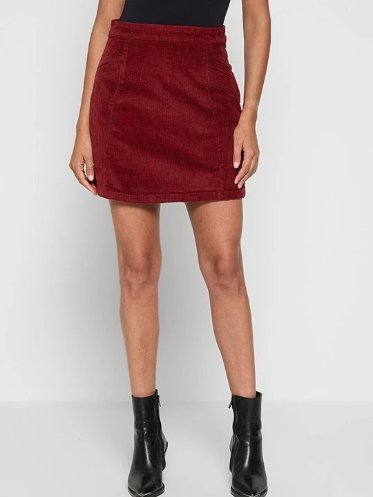 Zdjęcie produktu Spódnica mini Vero Moda bordowy