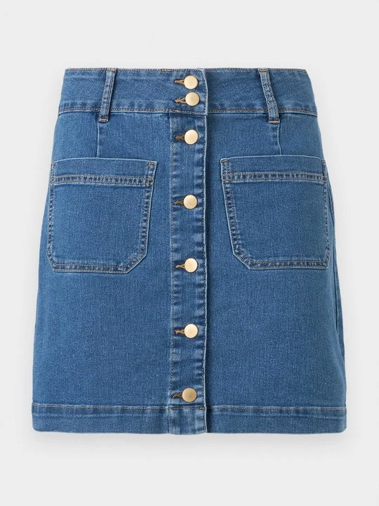 Zdjęcie produktu Spódnica mini Vero Moda niebieski denim