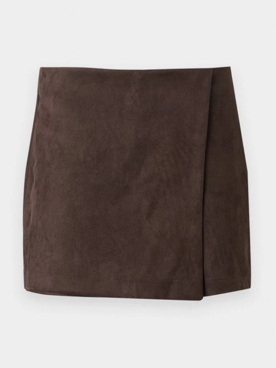 Zdjęcie produktu Spódnica mini Vero Moda ciemnobrązowy