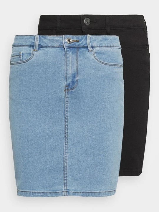 Zdjęcie produktu Spódnica mini Vero Moda jasnoniebieski denim