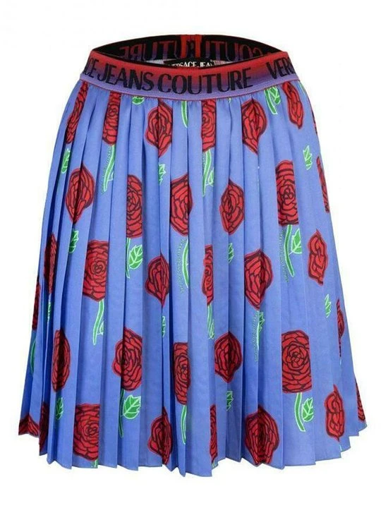 Zdjęcie produktu Spódnica mini Versace Jeans Couture niebieski