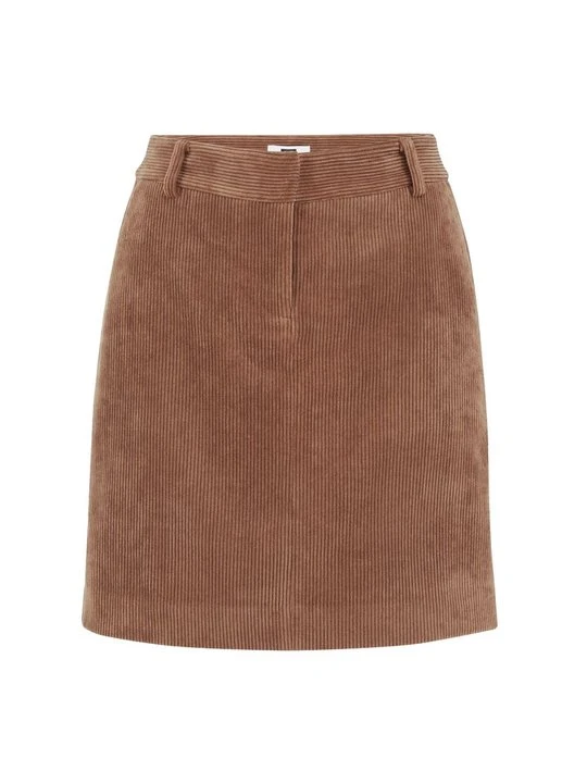 Zdjęcie produktu Spódnica mini WE Fashion brązowy