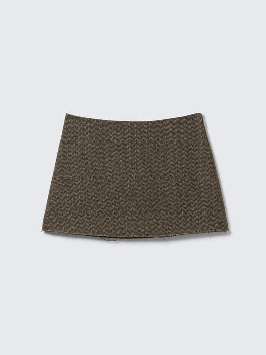Zdjęcie produktu Spódnica mini Weekday ciemnoszary