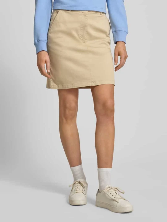Zdjęcie produktu spódnica mini z kieszenią z tyłu Gant Camel