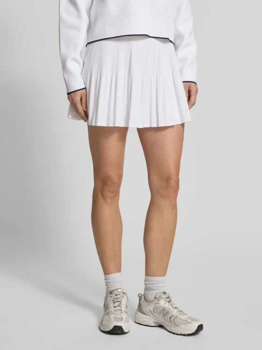 Zdjęcie produktu Spódnica mini z plisowaniem Lacoste Biały
