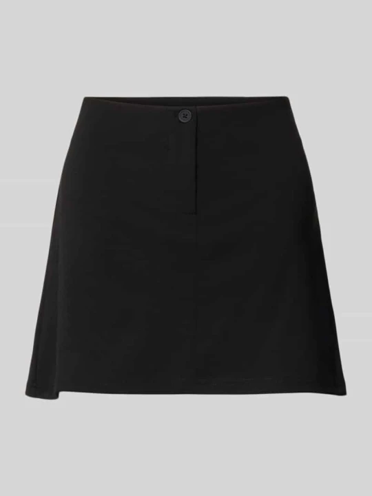 Zdjęcie produktu Spódnica mini z zapięciem na guziki Gina Tricot Czarny