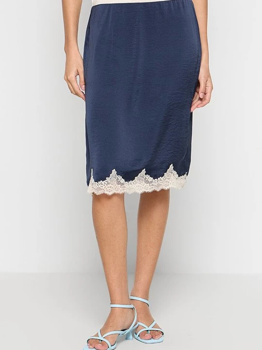 Zdjęcie produktu Spódnica ołówkowa Abercrombie & Fitch granatowy
