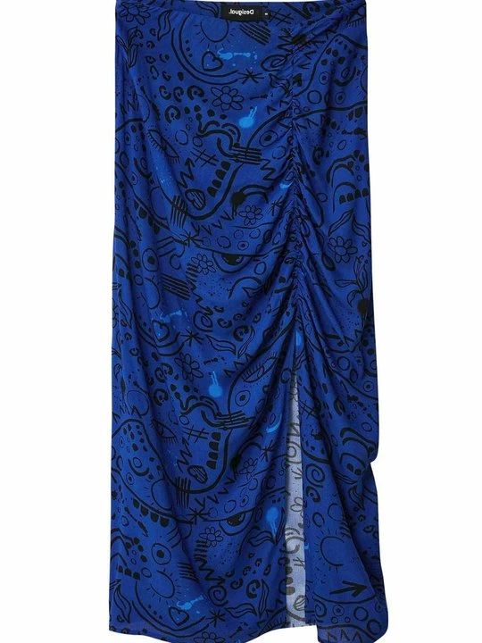 Zdjęcie produktu Spódnica ołówkowa Desigual niebieski