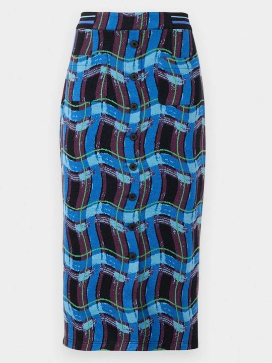 Zdjęcie produktu Spódnica ołówkowa Diane Von Furstenberg niebieski