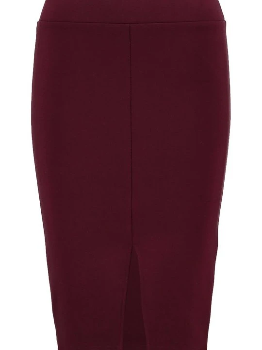 Zdjęcie produktu Spódnica ołówkowa Even&Odd By Zalando ciemnofioletowy