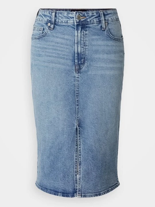 Zdjęcie produktu Spódnica ołówkowa GAP jasnoniebieski denim