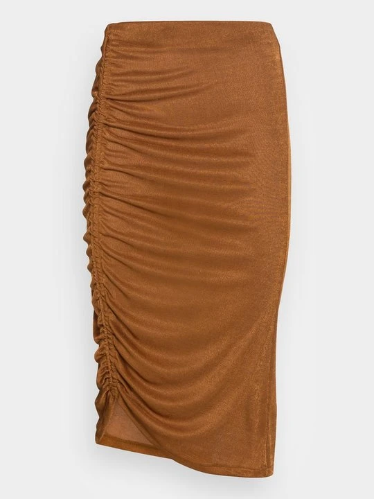 Zdjęcie produktu Spódnica ołówkowa Monki brązowy
