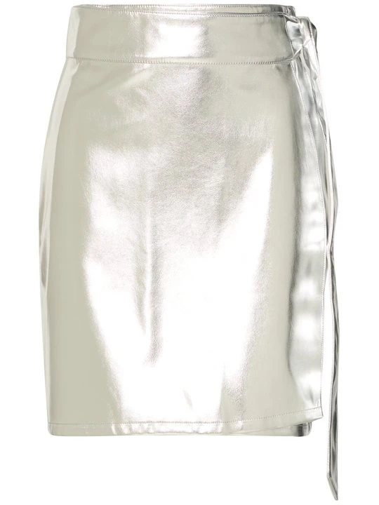 Zdjęcie produktu Spódnica ołówkowa Never Fully Dressed srebrny