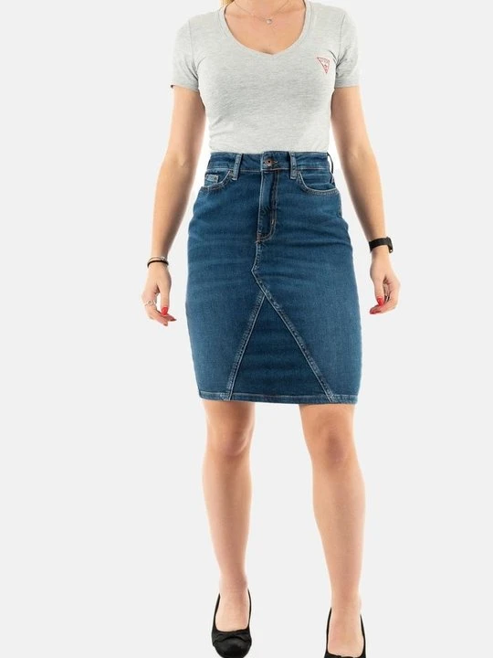 Zdjęcie produktu Spódnica ołówkowa Only niebieski denim