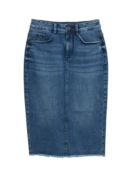 Zdjęcie produktu Spódnica ołówkowa Tom Tailor niebieski denim