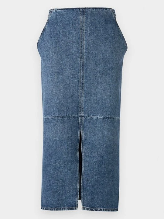 Zdjęcie produktu Spódnica ołówkowa Tommy Hilfiger niebieski denim