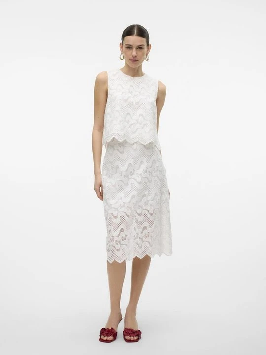 Zdjęcie produktu Spódnica ołówkowa Vero Moda biały