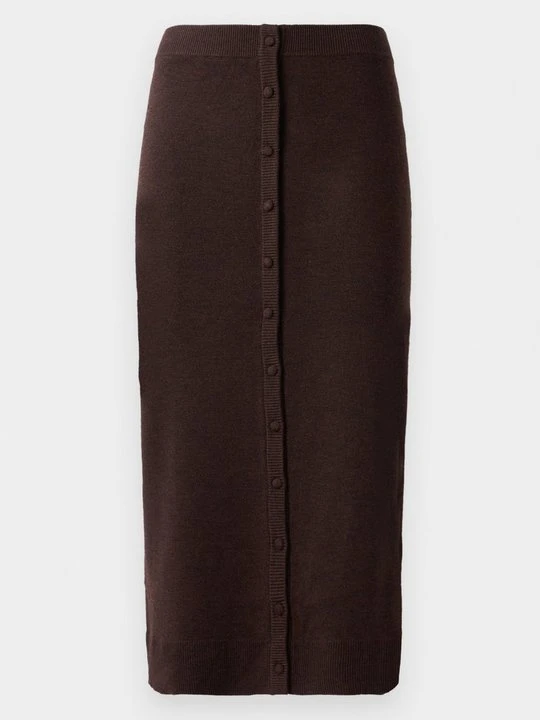 Zdjęcie produktu Spódnica ołówkowa Victoria Beckham ciemnobrązowy