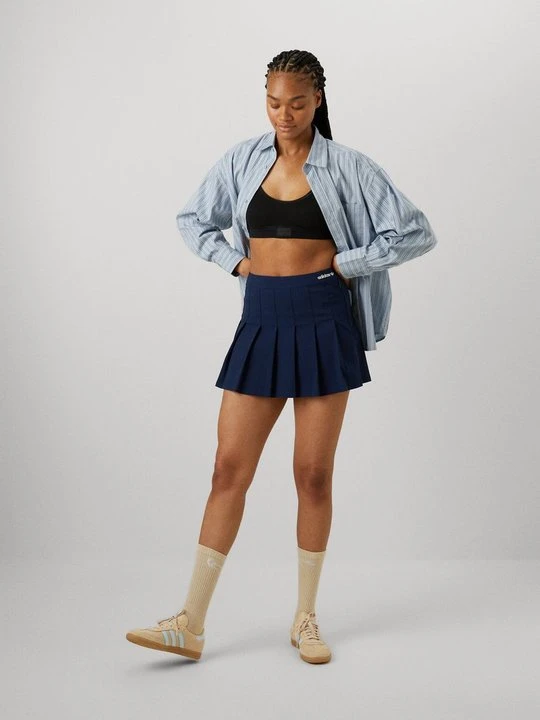 Zdjęcie produktu Spódnica plisowana adidas Originals granatowy