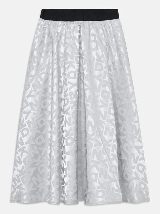 Zdjęcie produktu Spódnica plisowana DKNY srebrny