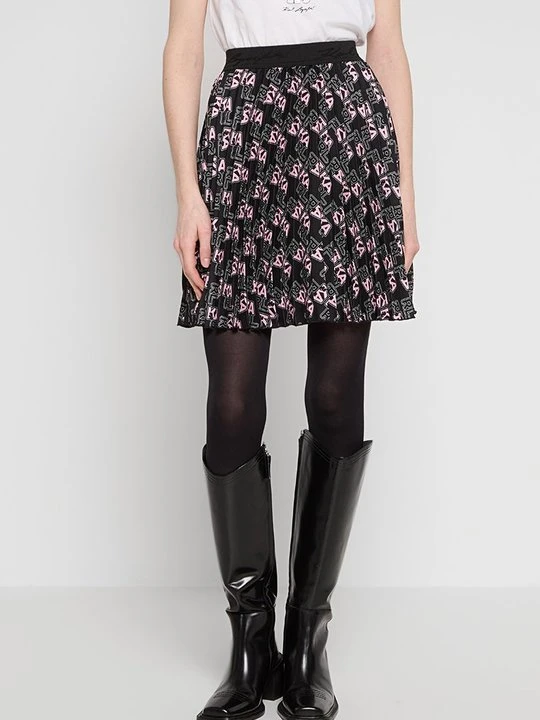 Zdjęcie produktu Spódnica plisowana KARL LAGERFELD czarny
