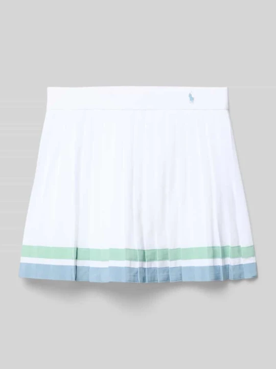 Zdjęcie produktu Spódnica plisowana o kroju regular fit z podszortami Polo Ralph Lauren Biały
