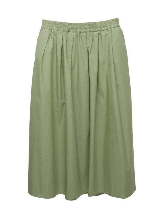 Zdjęcie produktu Spódnica plisowana PULL&BEAR khaki