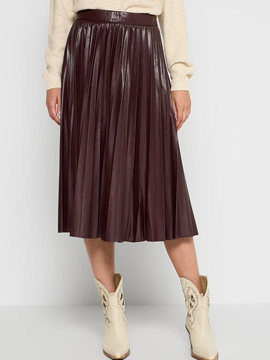 Zdjęcie produktu Spódnica plisowana Scotch & Soda bordowy
