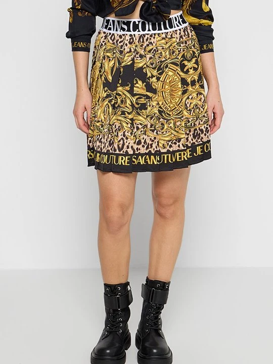 Zdjęcie produktu Spódnica plisowana Versace Jeans Couture czarny