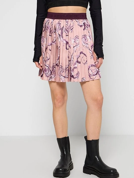 Zdjęcie produktu Spódnica plisowana Versace Jeans Couture różowy