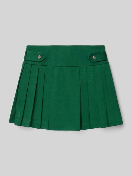 Zdjęcie produktu Spódnica plisowana z guzikami Polo Ralph Lauren Ciemnozielony