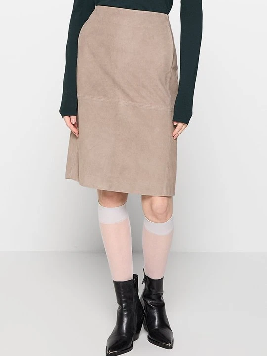 Zdjęcie produktu Spódnica skórzana 2nd Day taupe