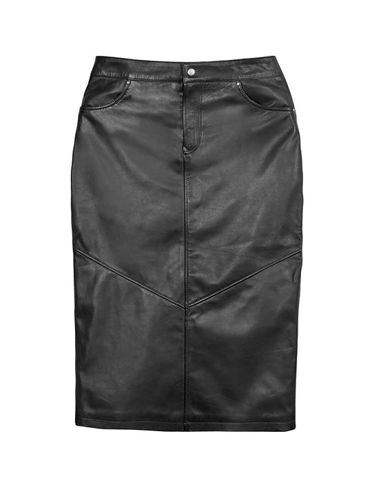 Zdjęcie produktu Spódnica skórzana Lee Cooper czarny