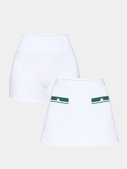 Zdjęcie produktu Spódnica sportowa Malbon mleczny