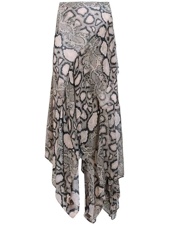 Zdjęcie produktu Spódnica trapezowa AllSaints mleczny