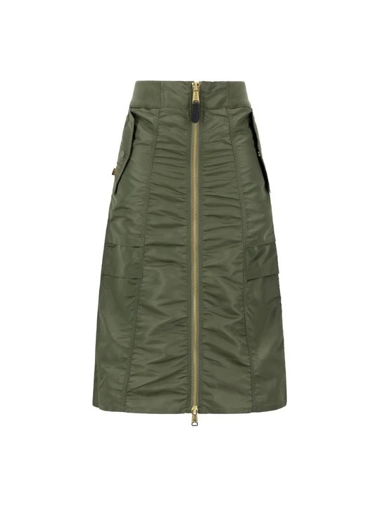 Zdjęcie produktu Spódnica trapezowa Alpha Industries zielony